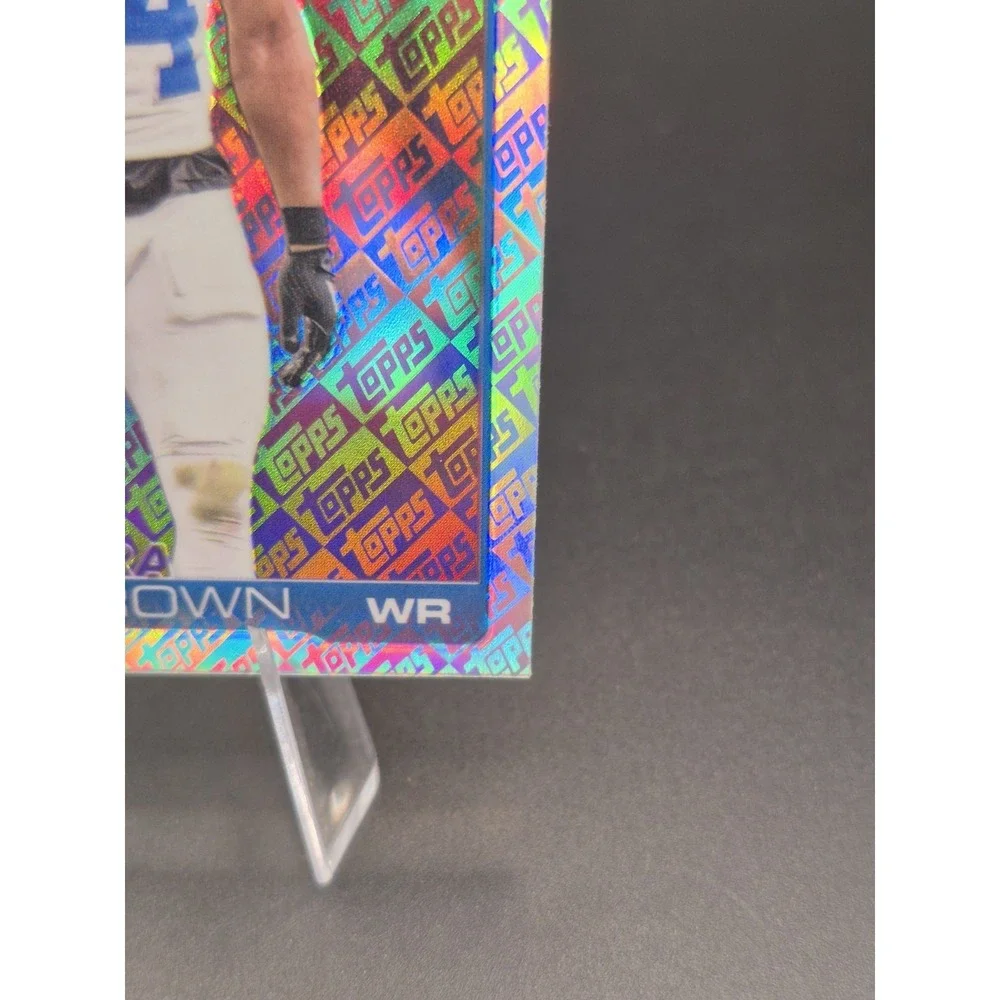 2025 Topps Chrome Amon-Ra St.Brown #98 Fanatics Exclusive Topps Refractor Lions
